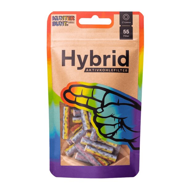 HYBRID Supreme Filter rainbow - 55Stk.