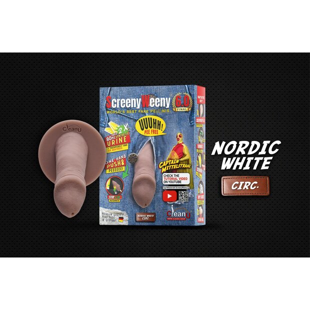 WHIZZINATOR Screeny Weeny 6.0 Nordic White Circumcised - Beschnitten