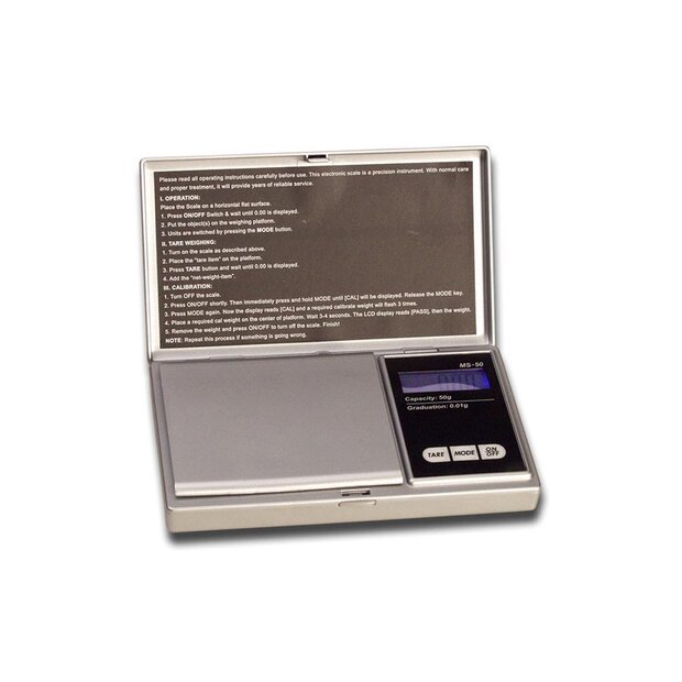 BL Scale Digitalwaage Pocket 50g/0.01g